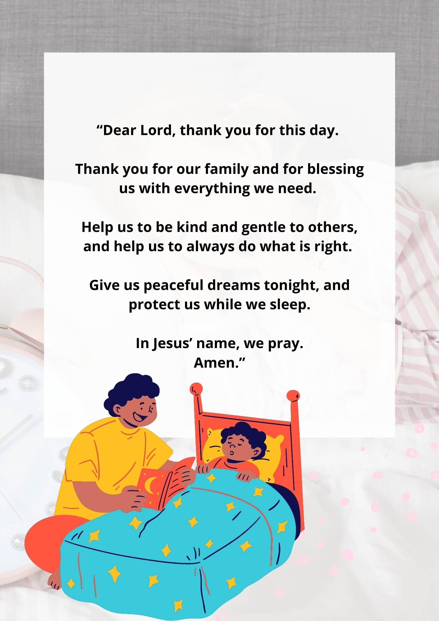 Bedtime Prayer For Kid