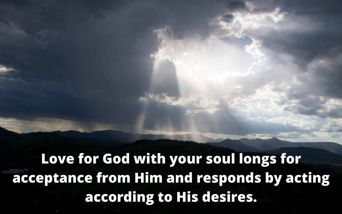 How Do You Love God With Your Soul?