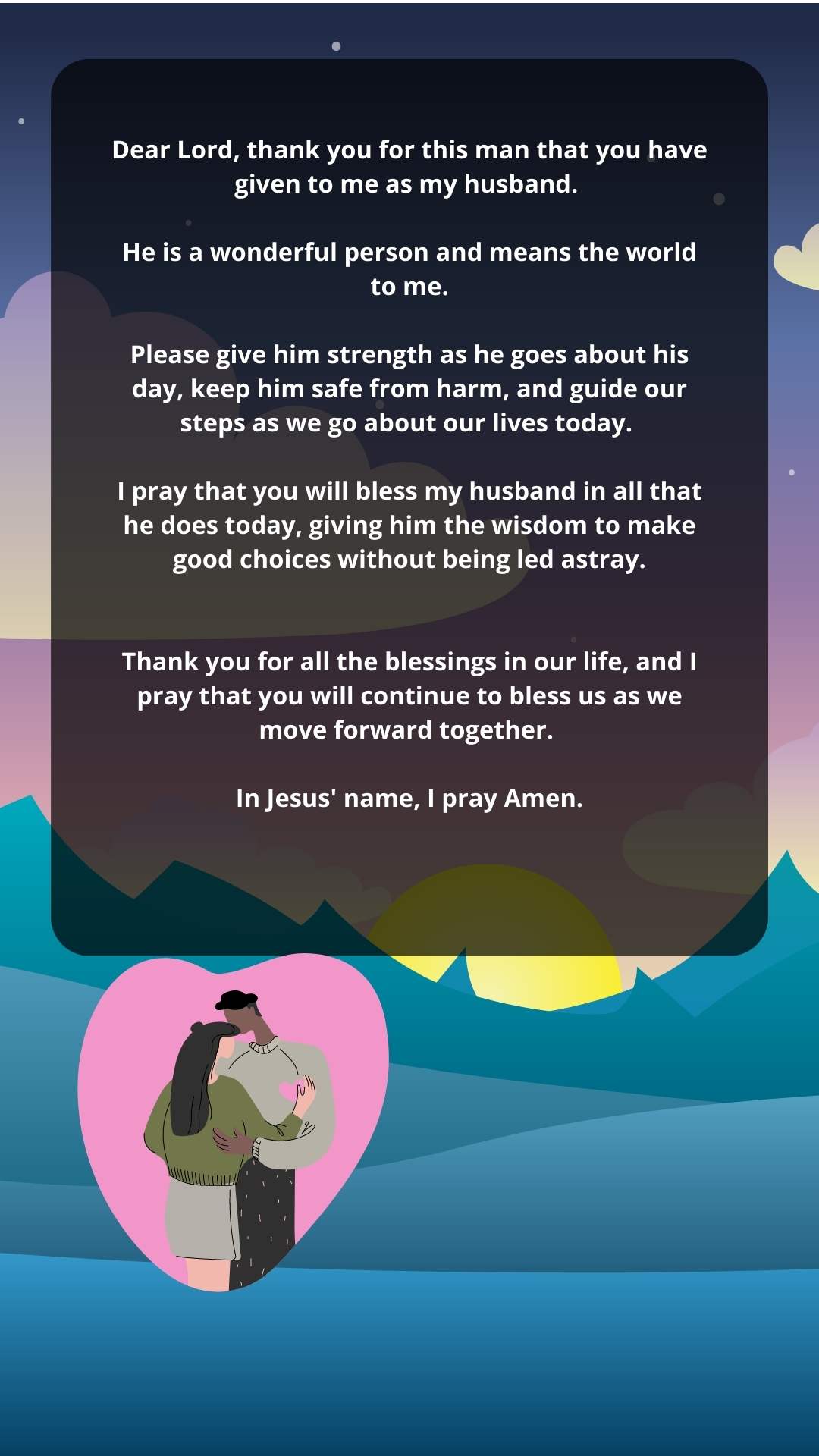 Morning Prayer For My Husband 8