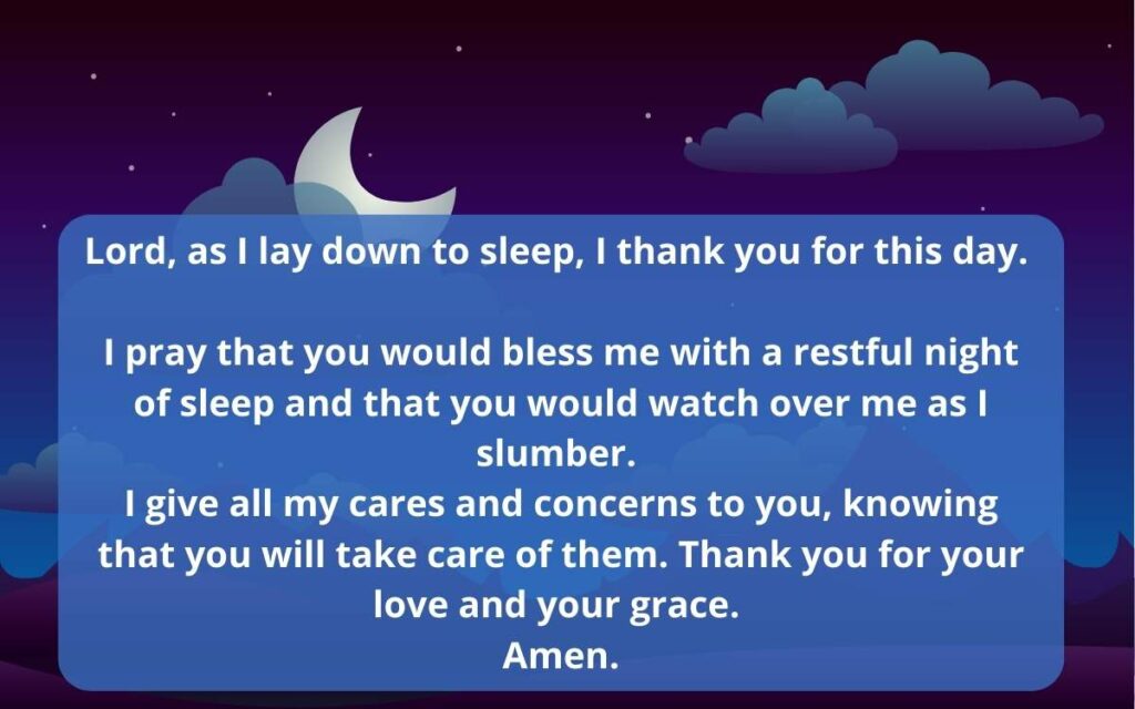 Night Prayer Before Sleep 2