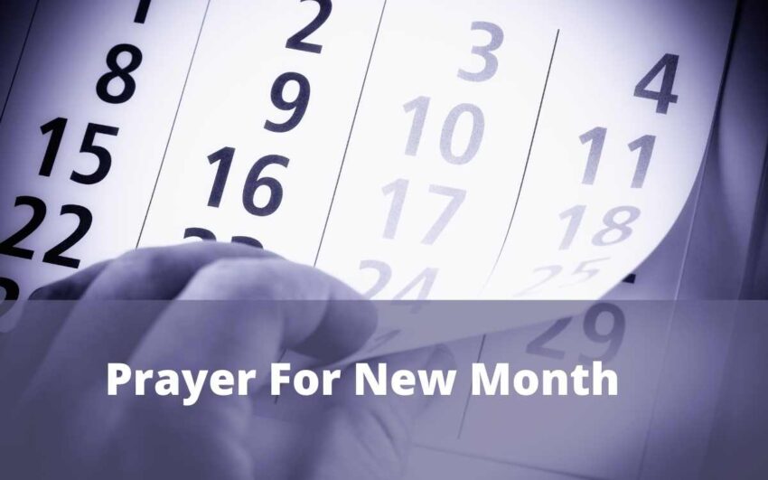Prayer For New Month: Powerful Prayer For Blessing