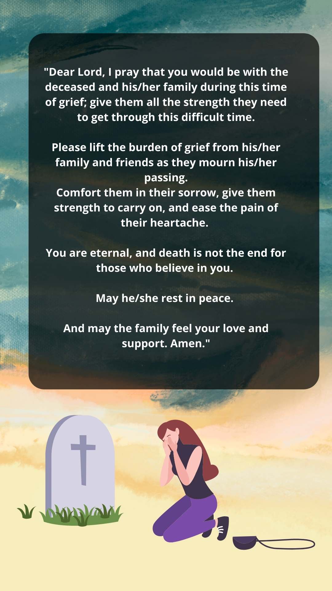 Prayer For Obituary