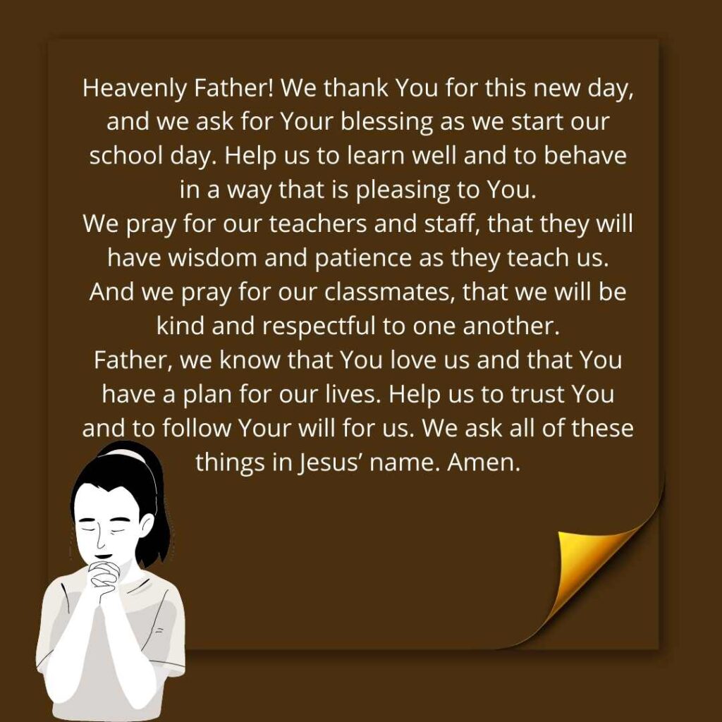 Heavenly Father! We thank You 