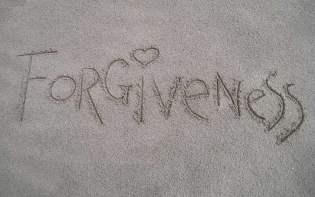 Prayer For Forgiveness And Cleansing