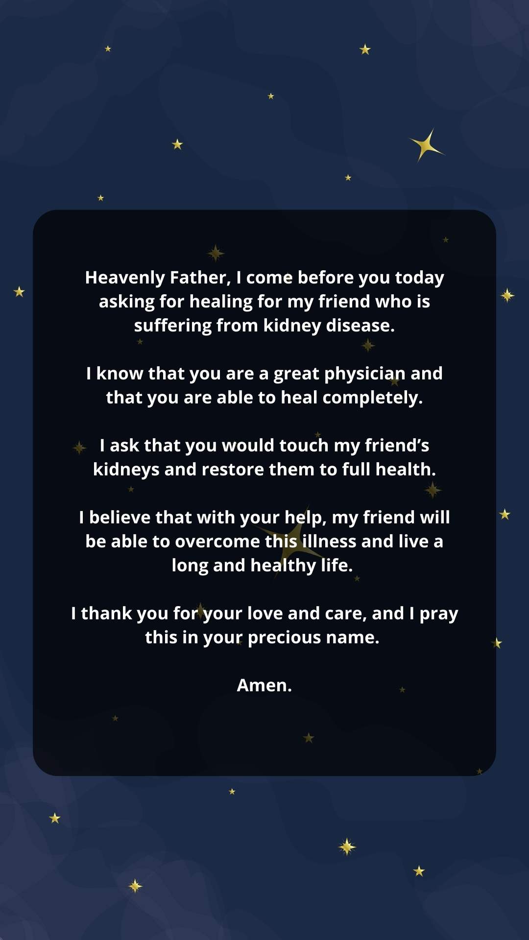 Prayer For Kidney Healing: What to Pray For