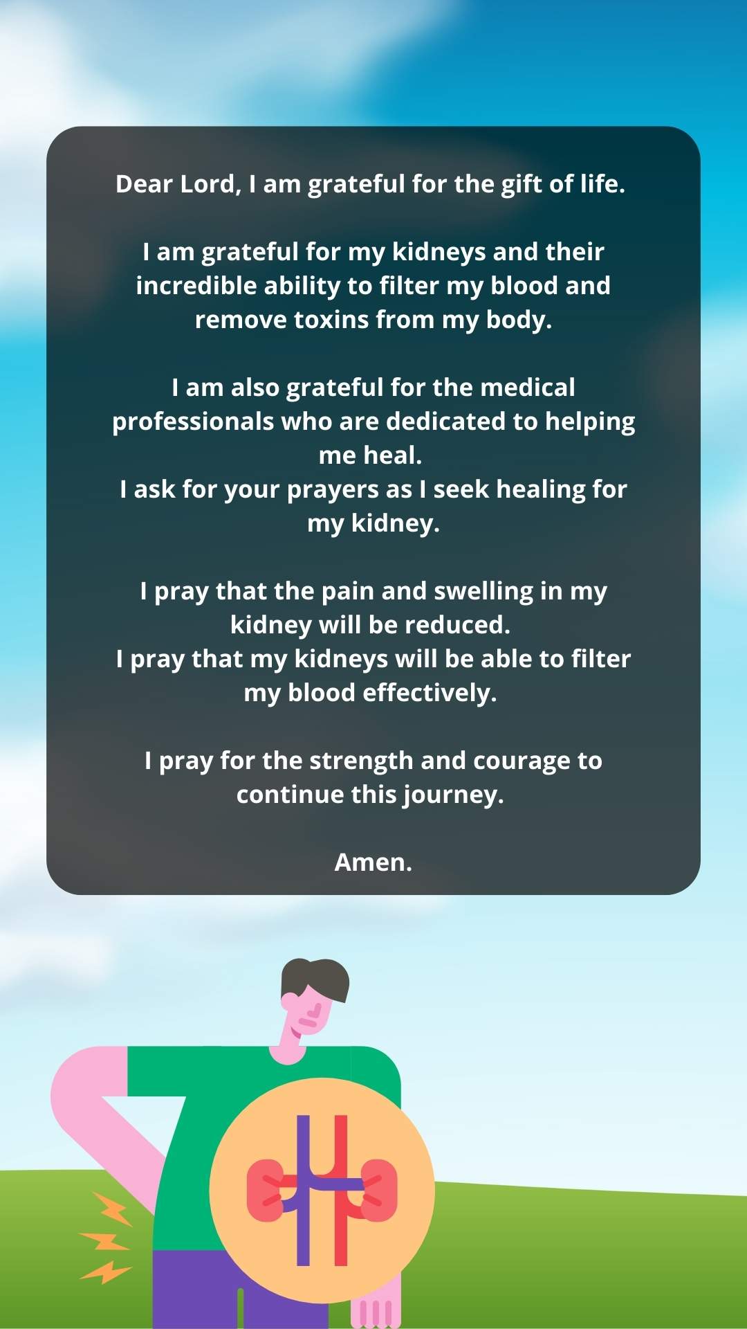 Prayer For My Kidney Healing