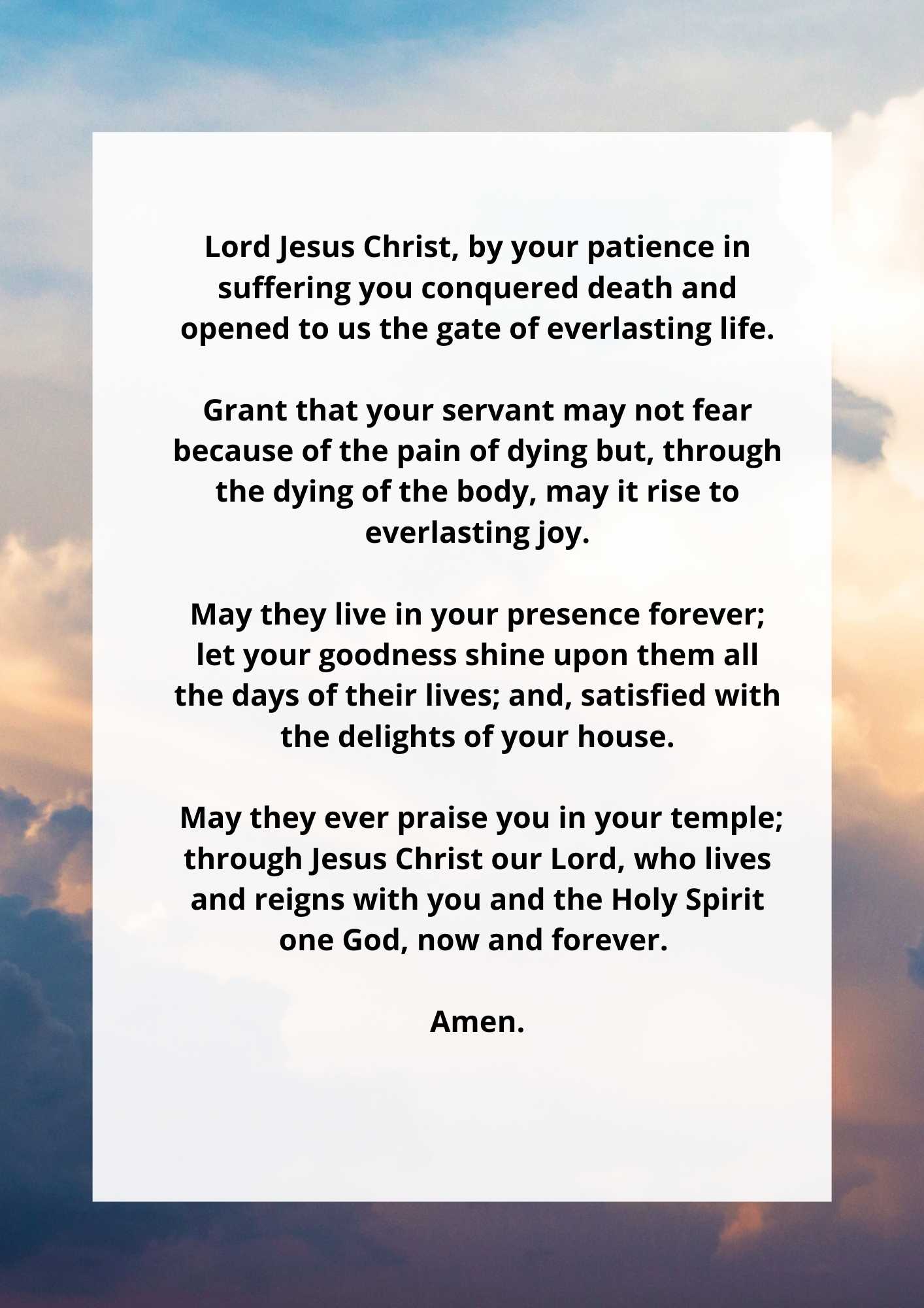 Prayer For Someone Dying In A Hospital 2