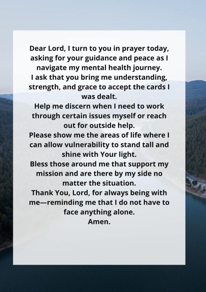 Prayer For Good Mental Health Finding Clarity And Comfort In Prayer