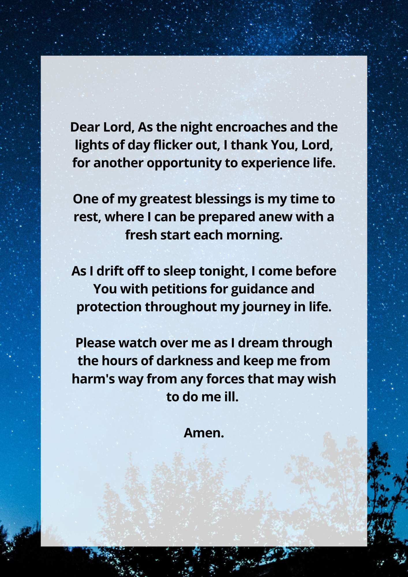 Prayer To Go To Sleep At Night: A Refreshing Bedtime Ritual