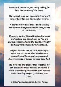 5 Prayer For Ex-Boyfriend To Come Back